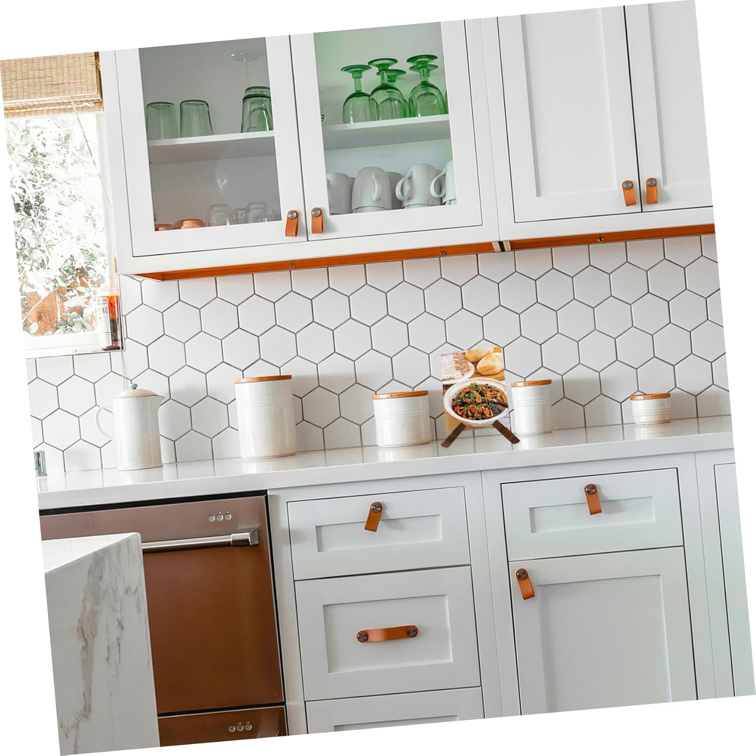Wooden Cookbook Stand for Kitchen and Office Use