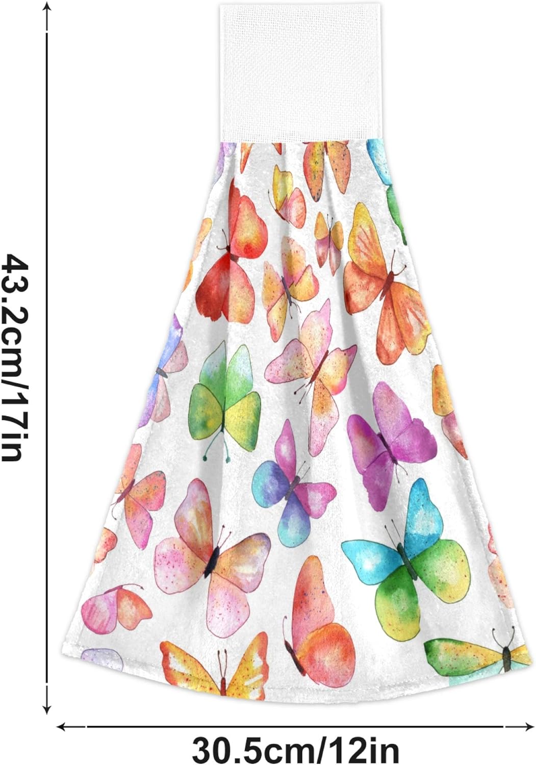Aslsiy Butterfly Dish Towels Set of 2 1