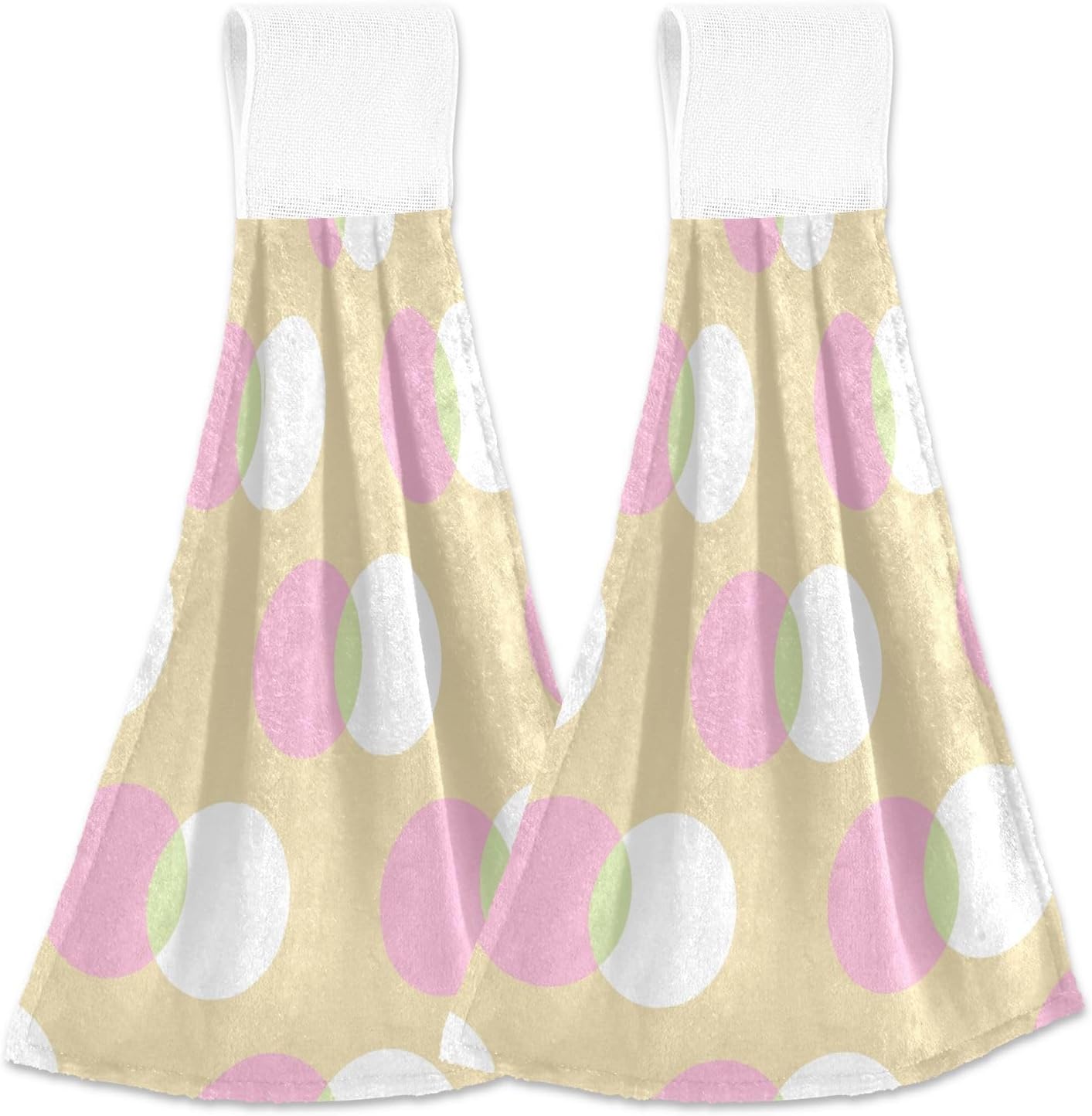 OTVEE Polka Dot Kitchen Towels 2 Pieces 1