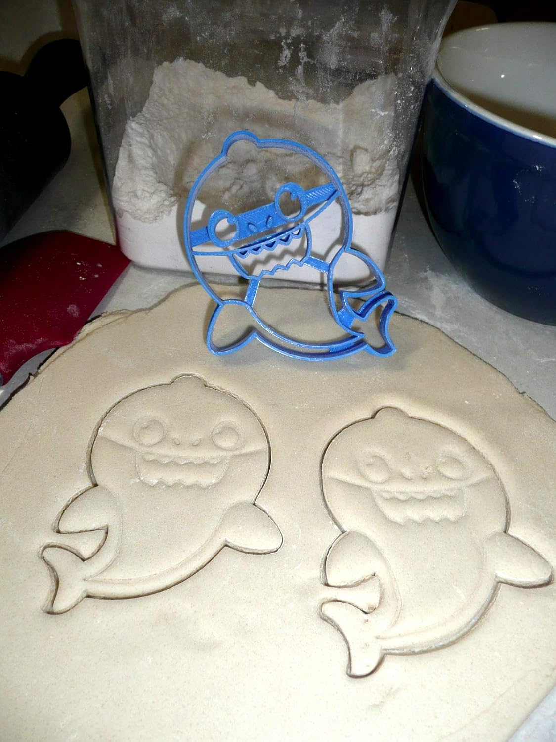 Baby Shark Family Cookie Cutters Set of 5