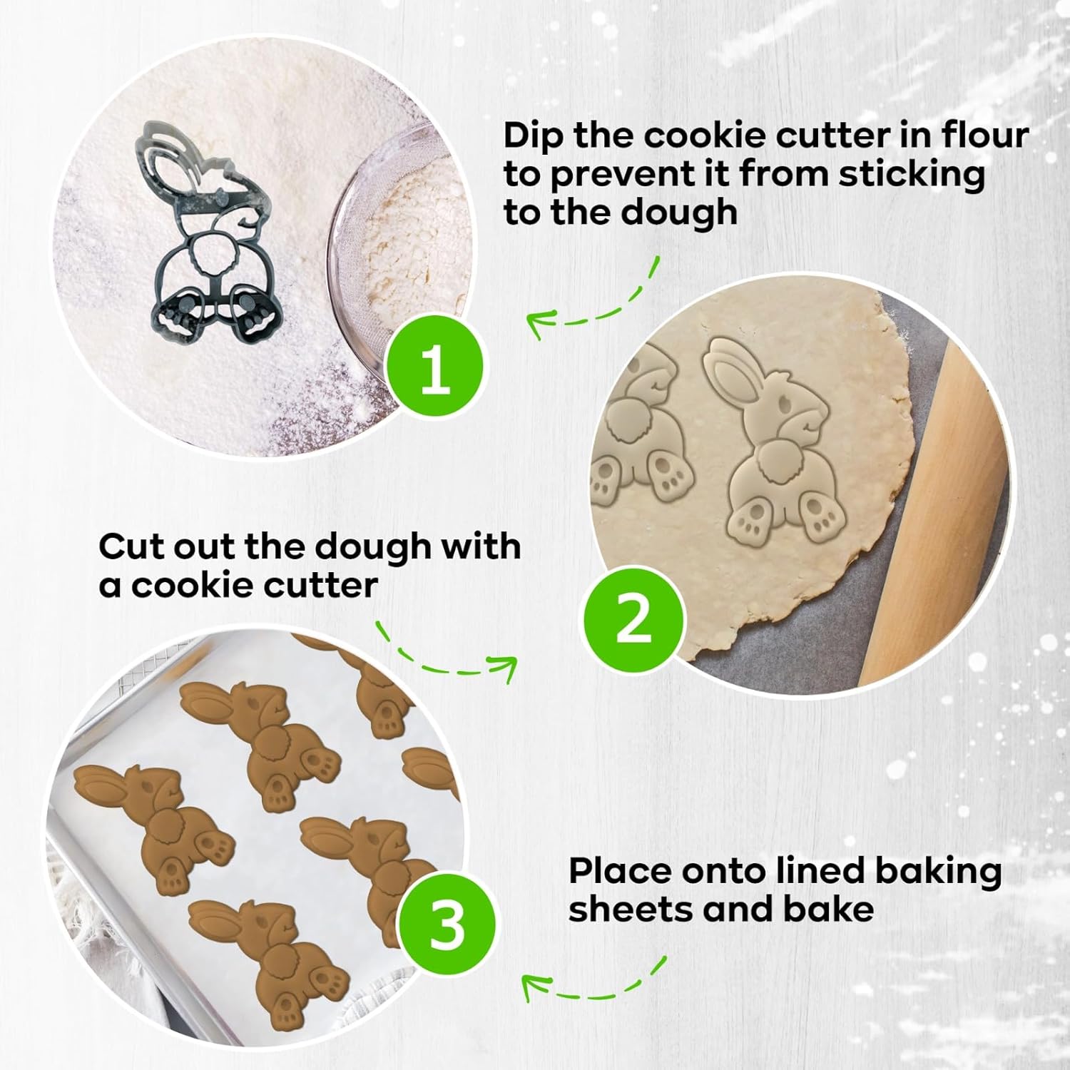 Moose Goods Easter Cookie Cutter Set of 4
