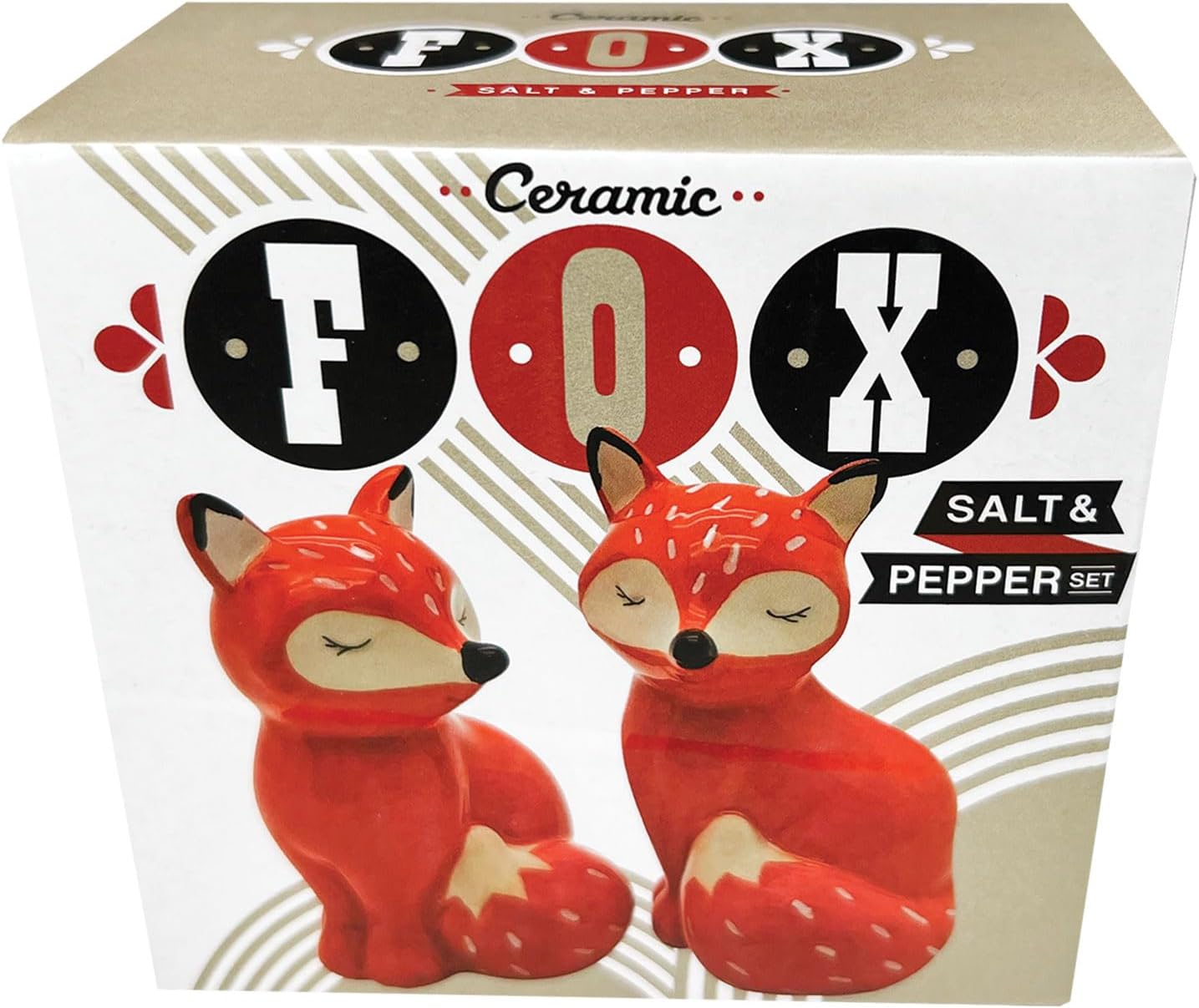 Streamline Imagined Fox Salt Pepper Set