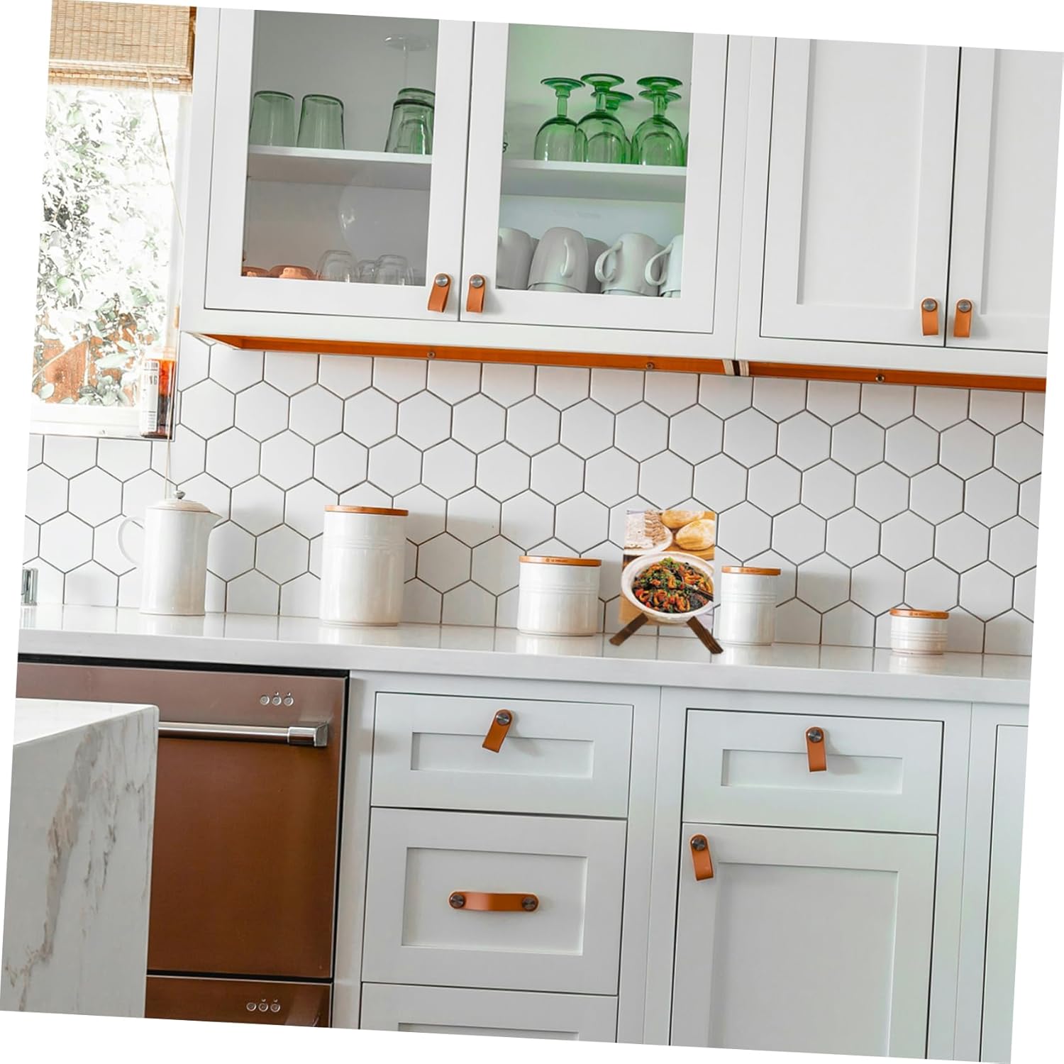 SHOWERORO Wooden Cookbook Stand Simple Sturdy Kitchen Book Holder 1