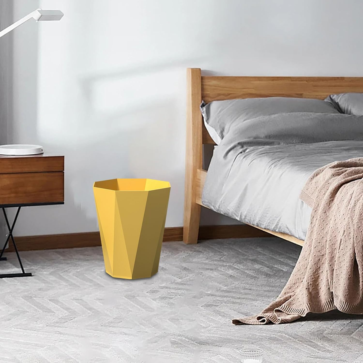 2025 Polygon Small Trash Can Yellow
