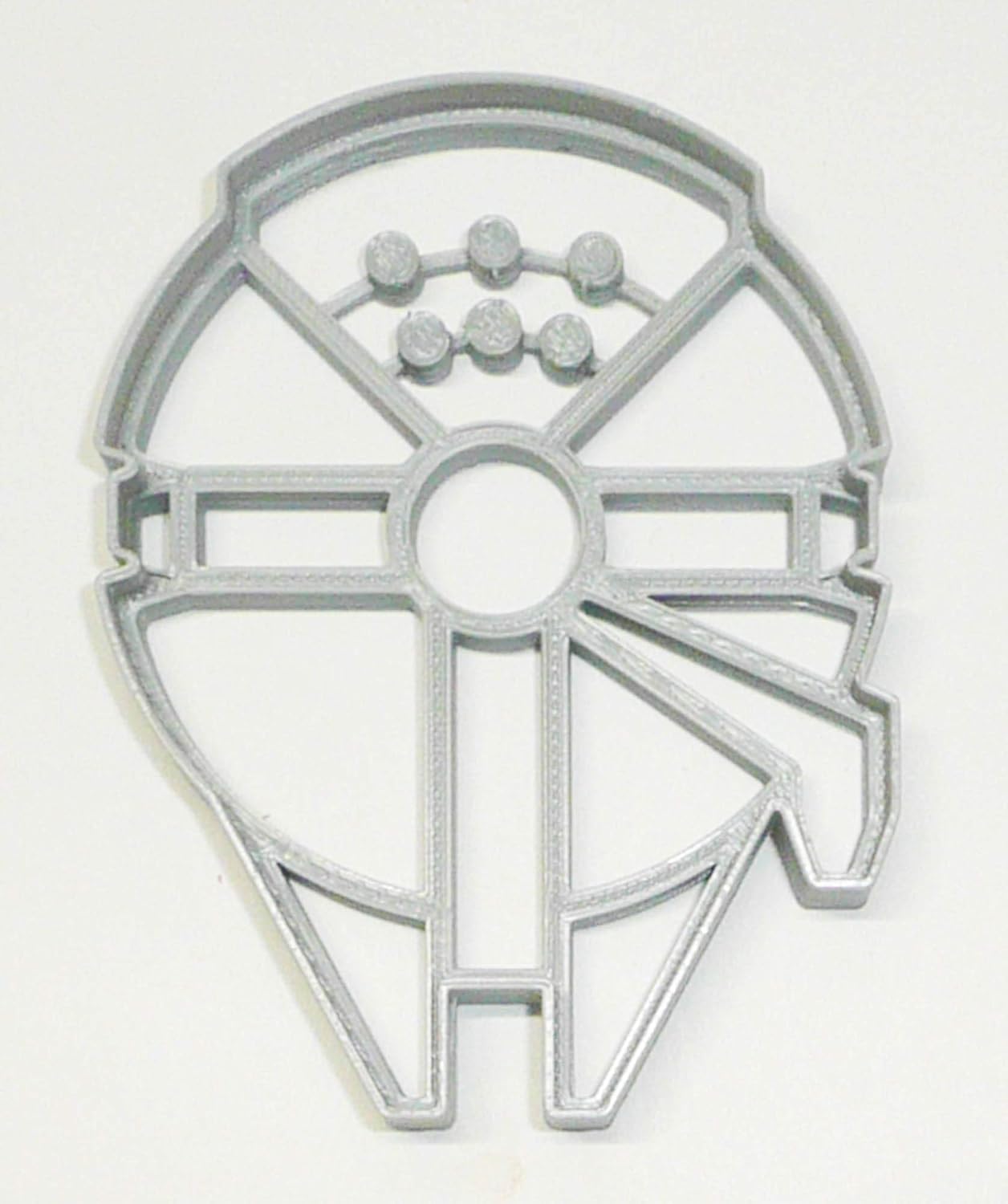 Millennium Falcon Cookie Cutter 375 Inch Food-Safe Plastic Made in USA