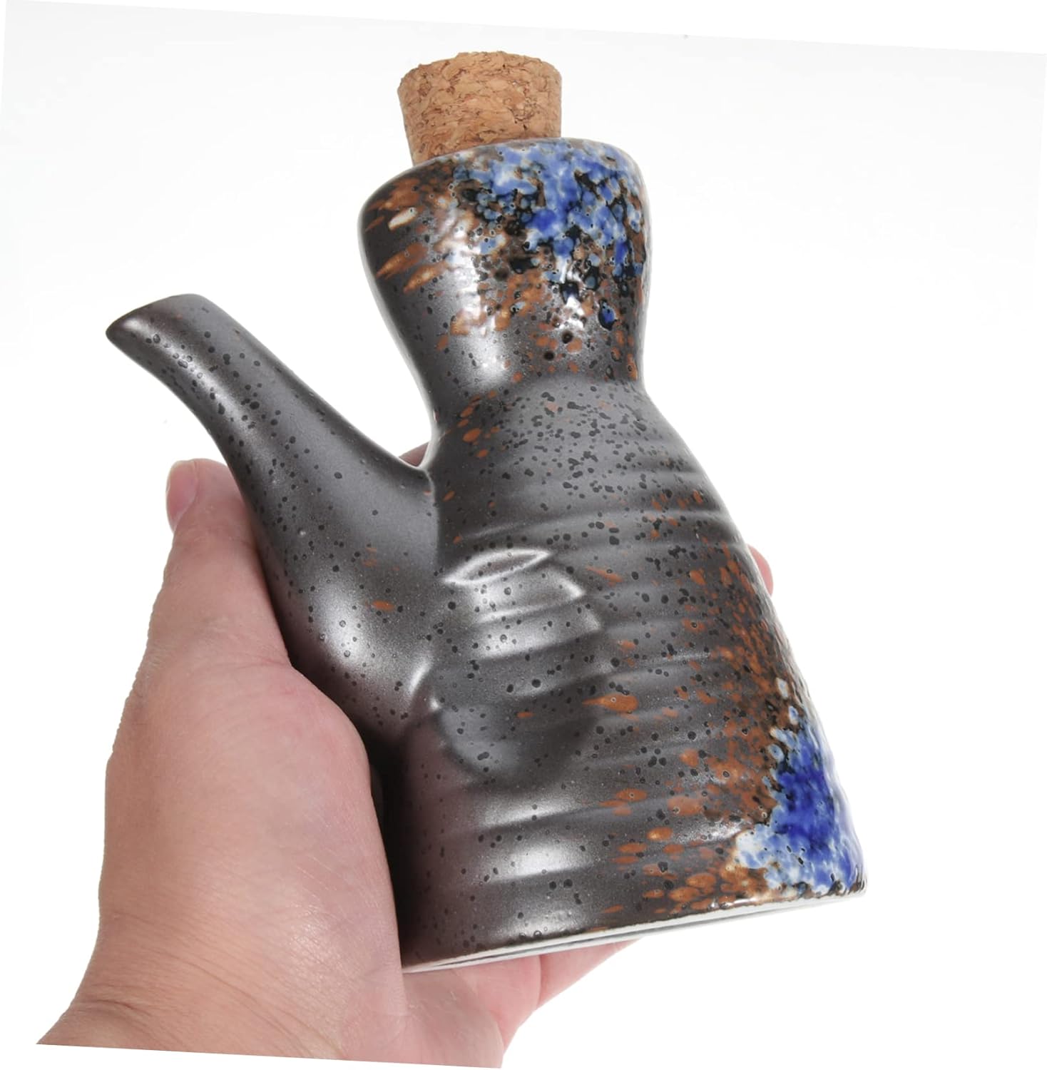 Zerodeko Ceramic Condiment Bottle for Soy Sauce and Vinegar 1