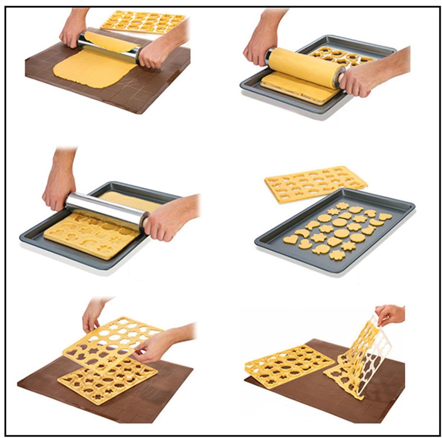 28 Piece Christmas Cookie Cutter Set For Festive Baking