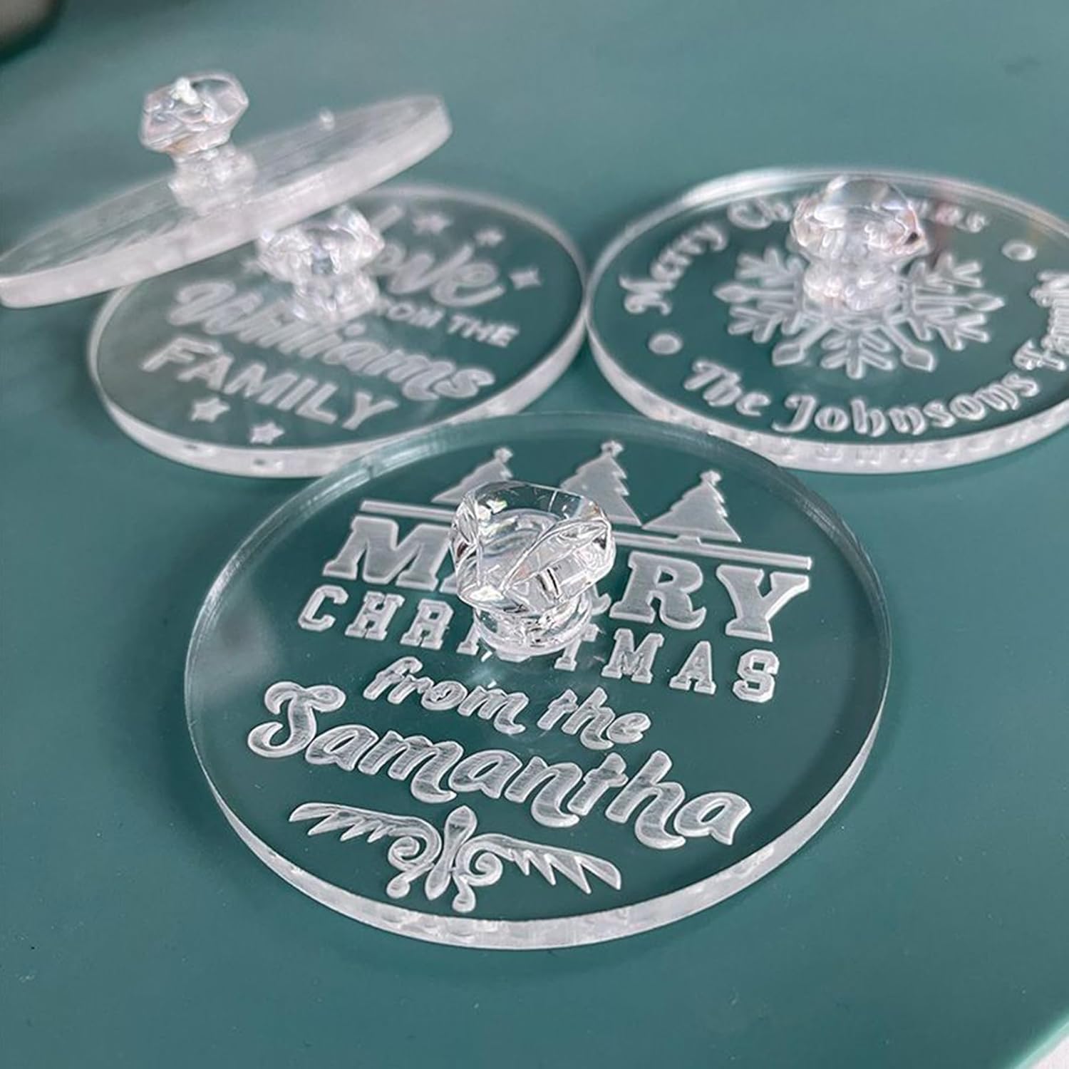 2023 Custom Family Name Cookie Stamp Set
