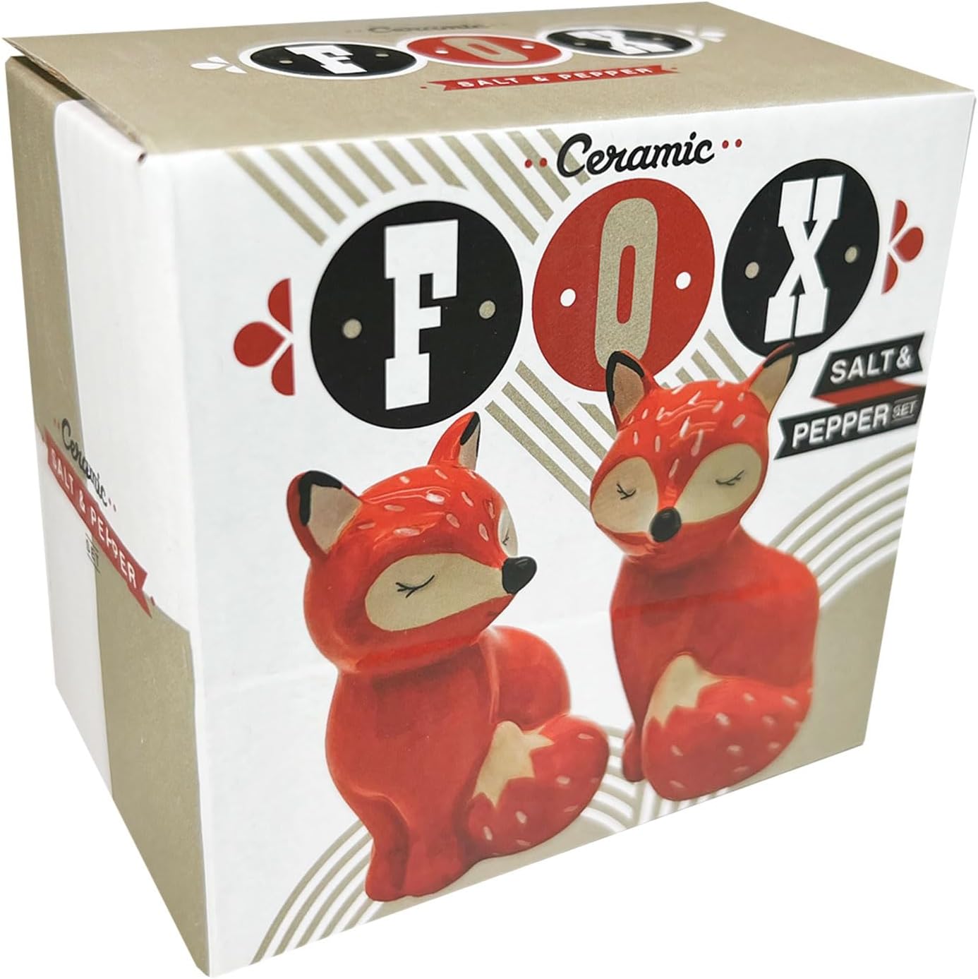 Streamline Imagined Fox Salt Pepper Set