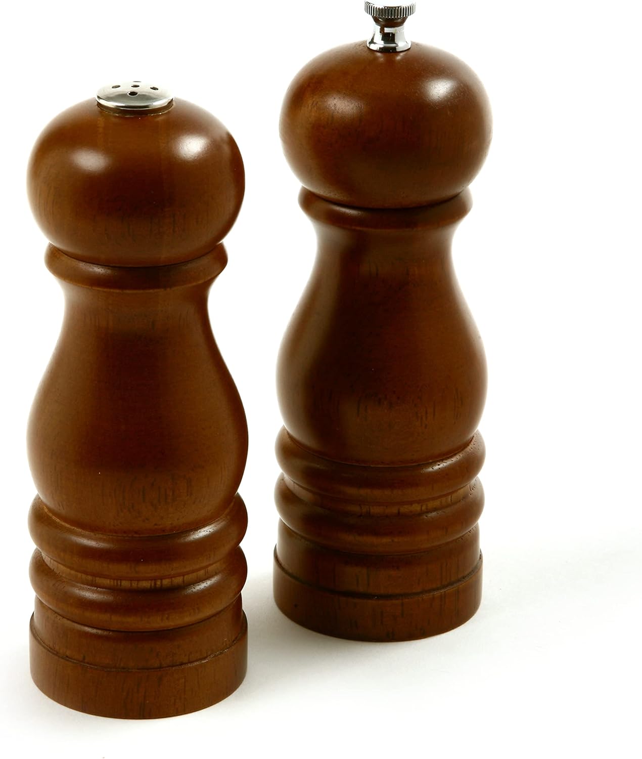 Norpro 6 Inch Peppermill and Salt Shaker Set 1