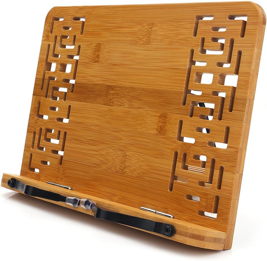 Wishacc Cookbook Stand with Tablet Floor Stand