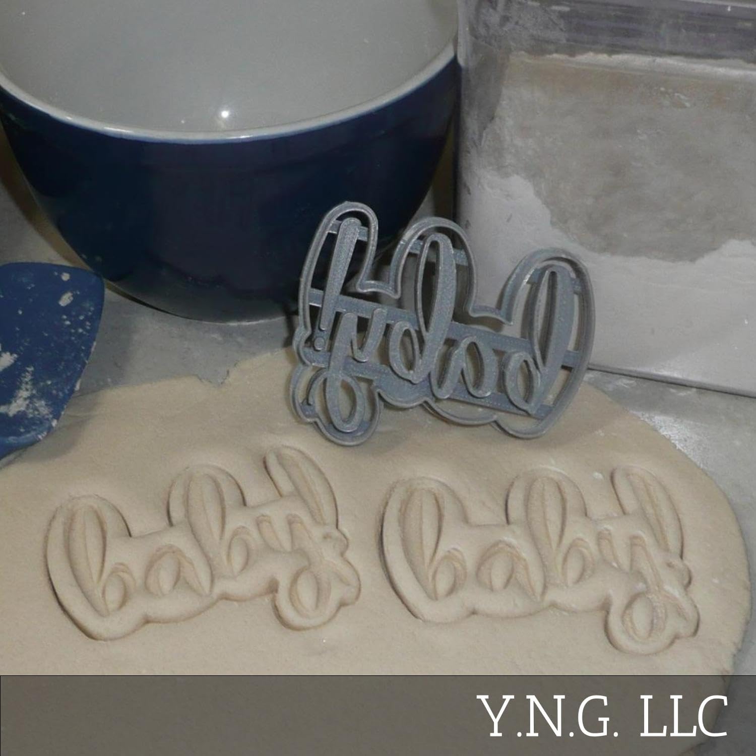 BABY WORD SHOWER GENDER REVEAL COOKIE CUTTER