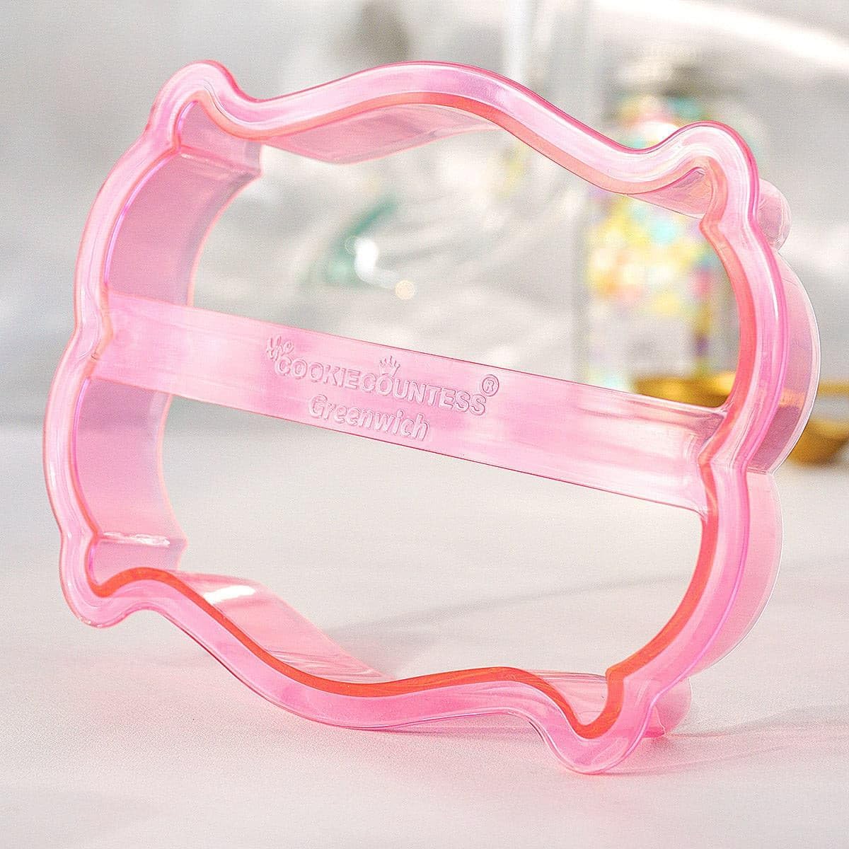 Greenwich Plaque Cookie Cutter with Stencils