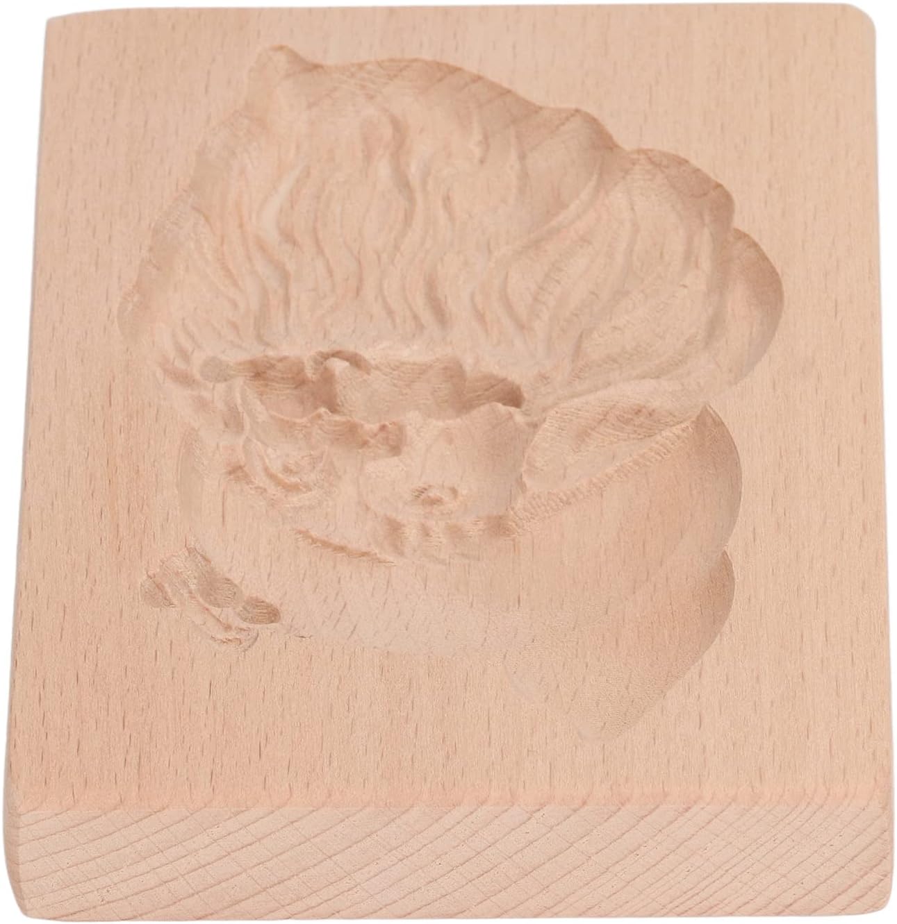 DMLENGOIN 3D Wooden Cookie Cutters Holiday Baking Tool