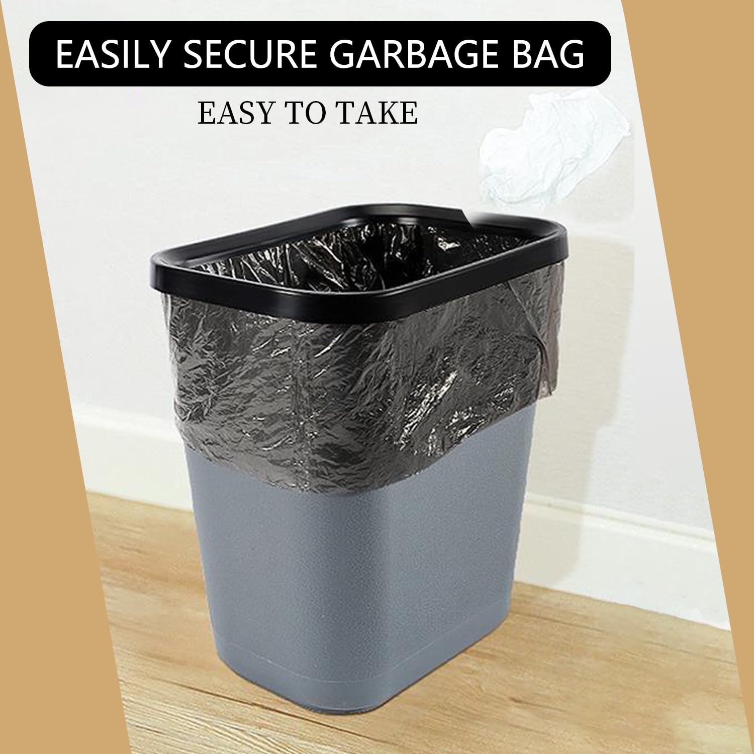 Halyuhn Small Trash Can 4 Pack 2 Gallon