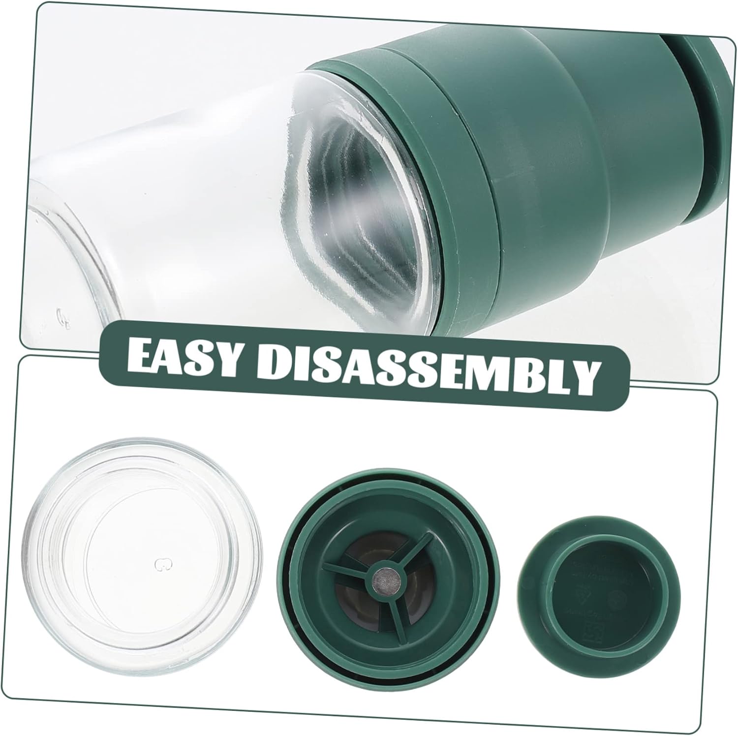 SHOWERORO Rechargeable Pepper Mill with Salt Shaker 1