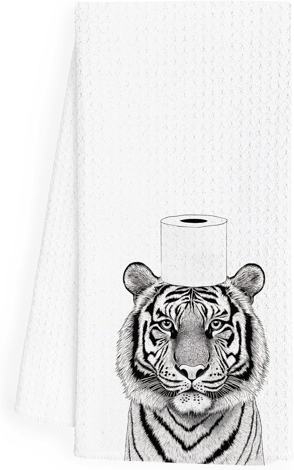 WFSM Tiger Hand Towels 16x24 Inch Premium Soft and Stylish