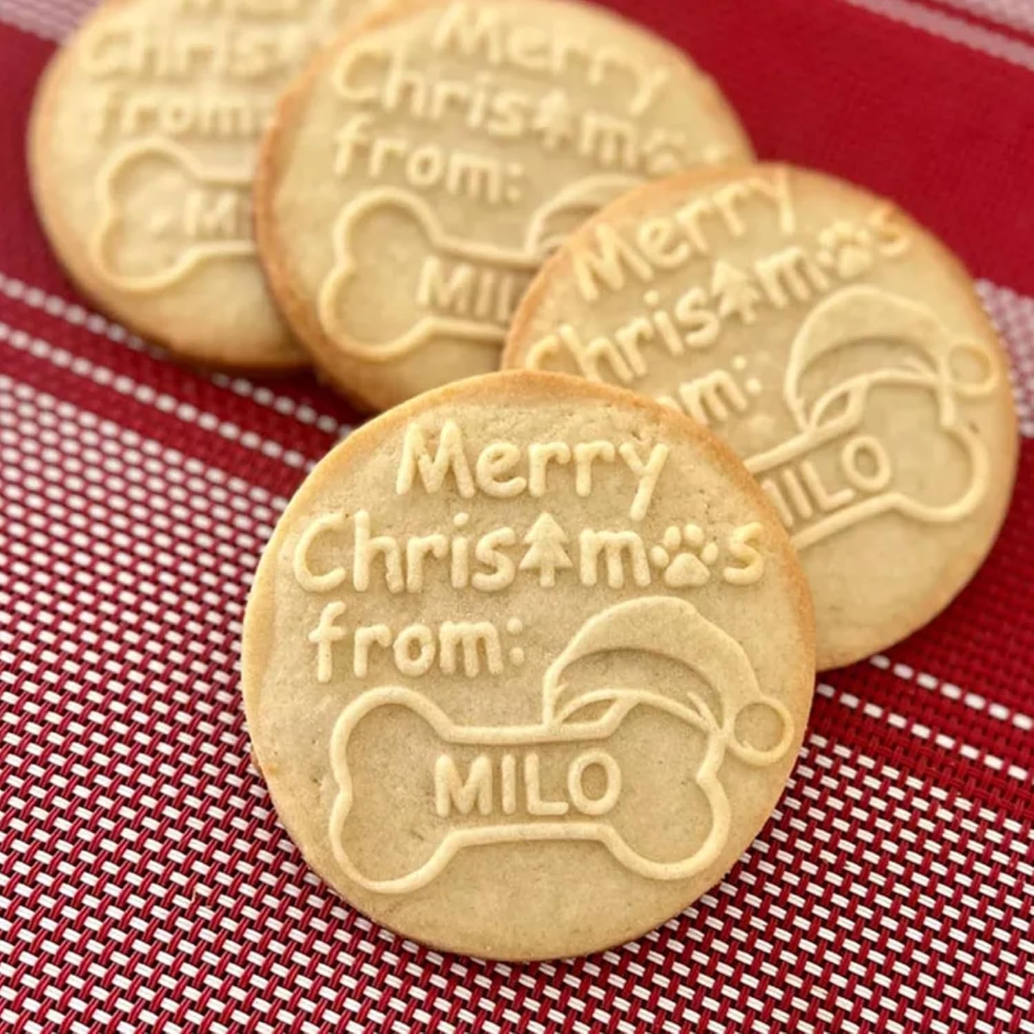 Marryear Custom Pet Name Cookie Stamp Cutter Set