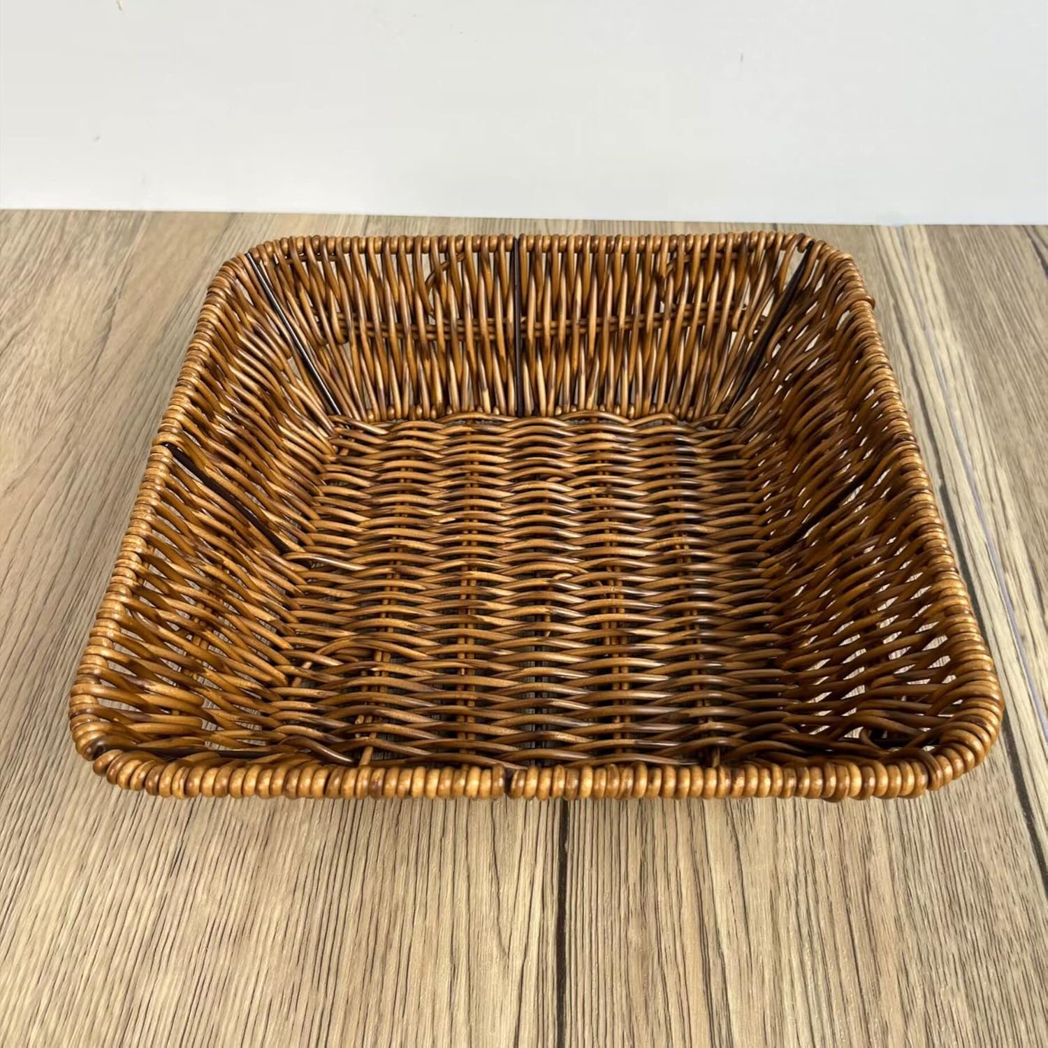ANRUIDE Wicker Bread Baskets 2Packs for Home Kitchen