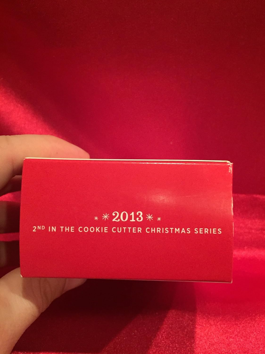 Hallmark 1 X Cookie Cutter Christmas 2 Series 2013 Ornament