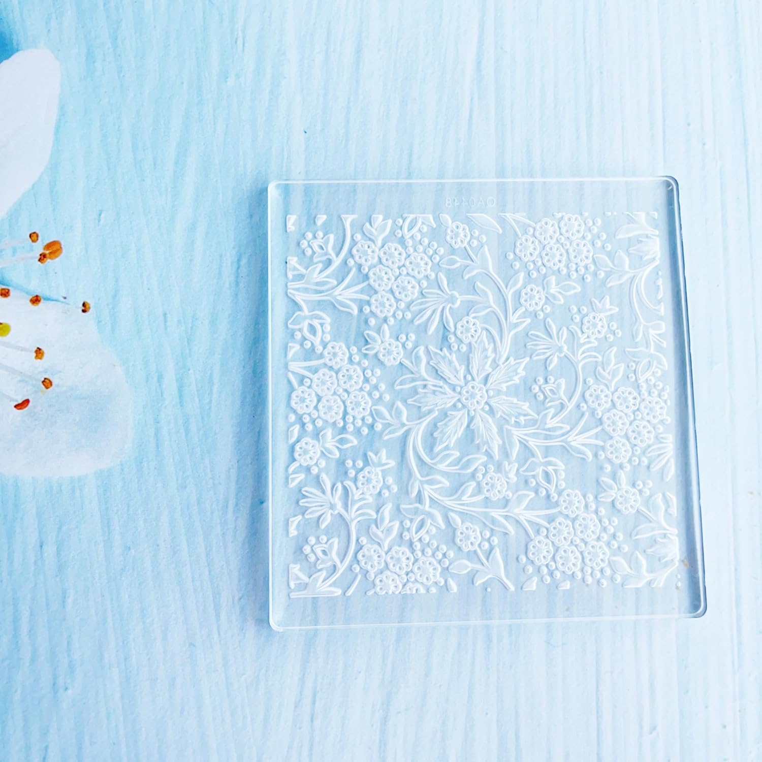 Woodland Leaf Vine Texture Embosser for Cookies