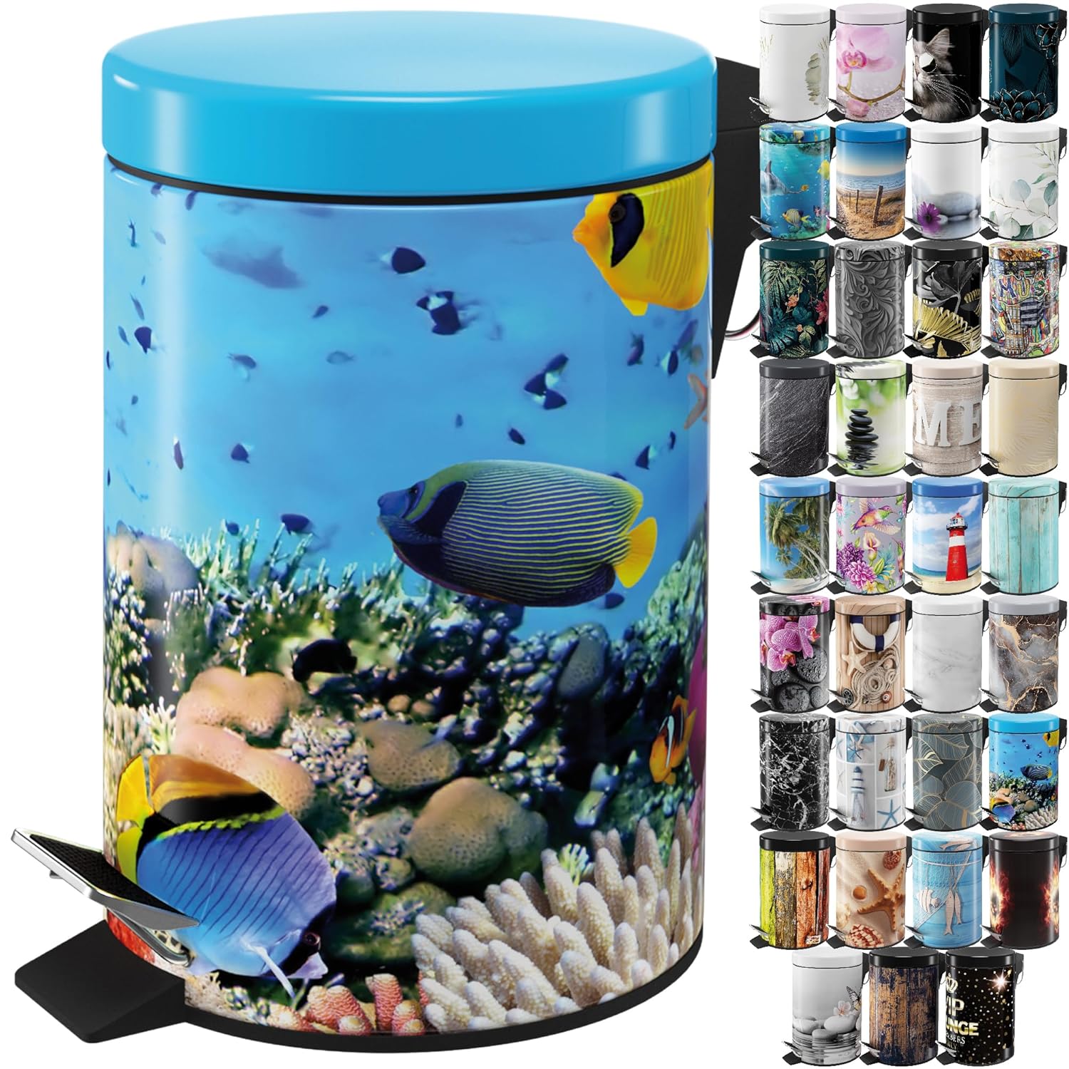 Sanilo 3L Trash Can with Soft Close and Inner Bucket 1