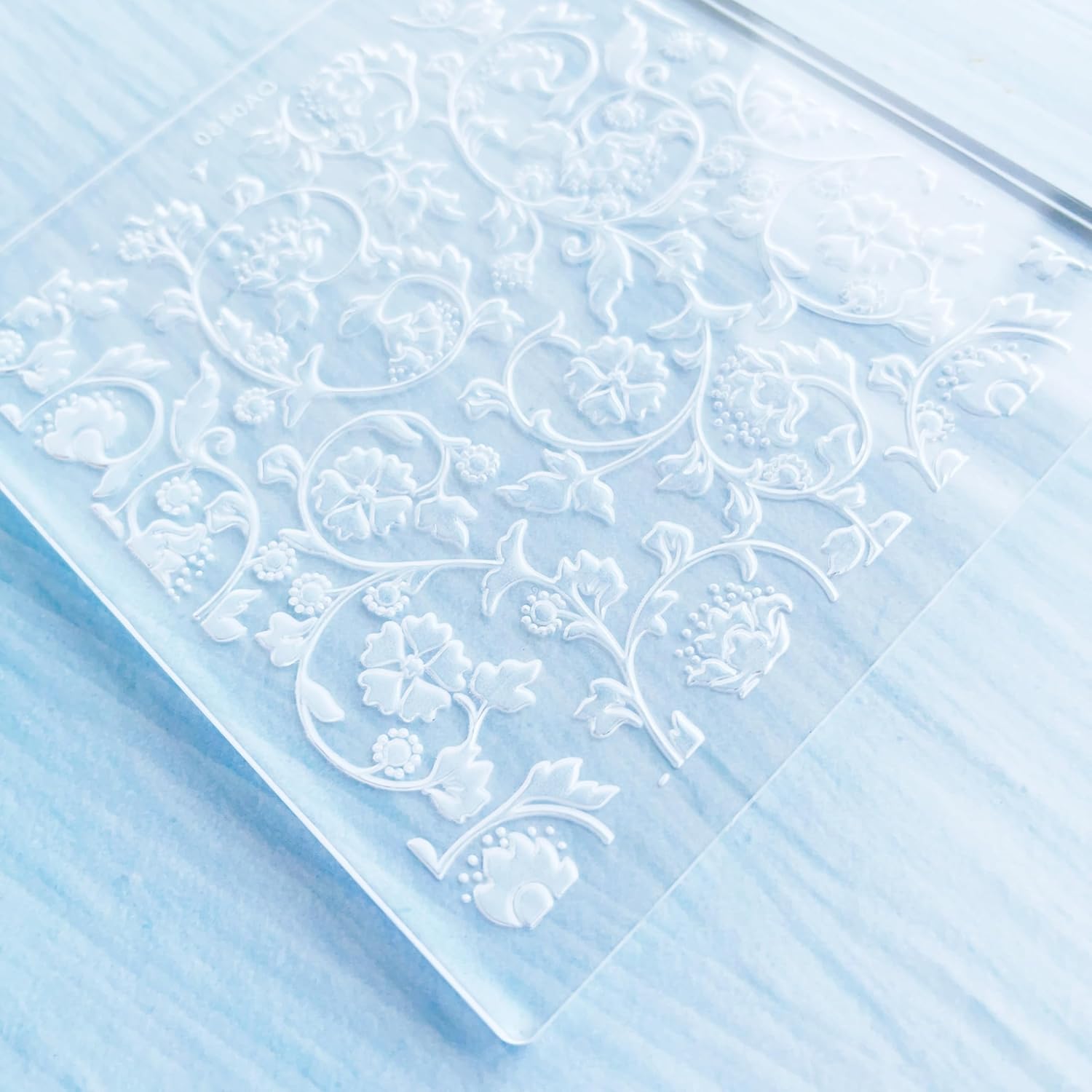 Woodland Texture Embosser - Leaf Vine Cookie Stamp