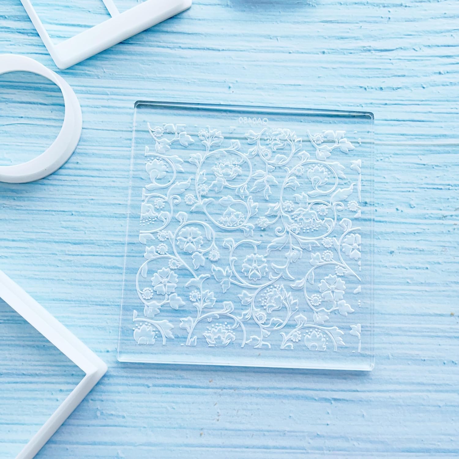 Woodland Texture Embosser - Leaf Vine Cookie Stamp