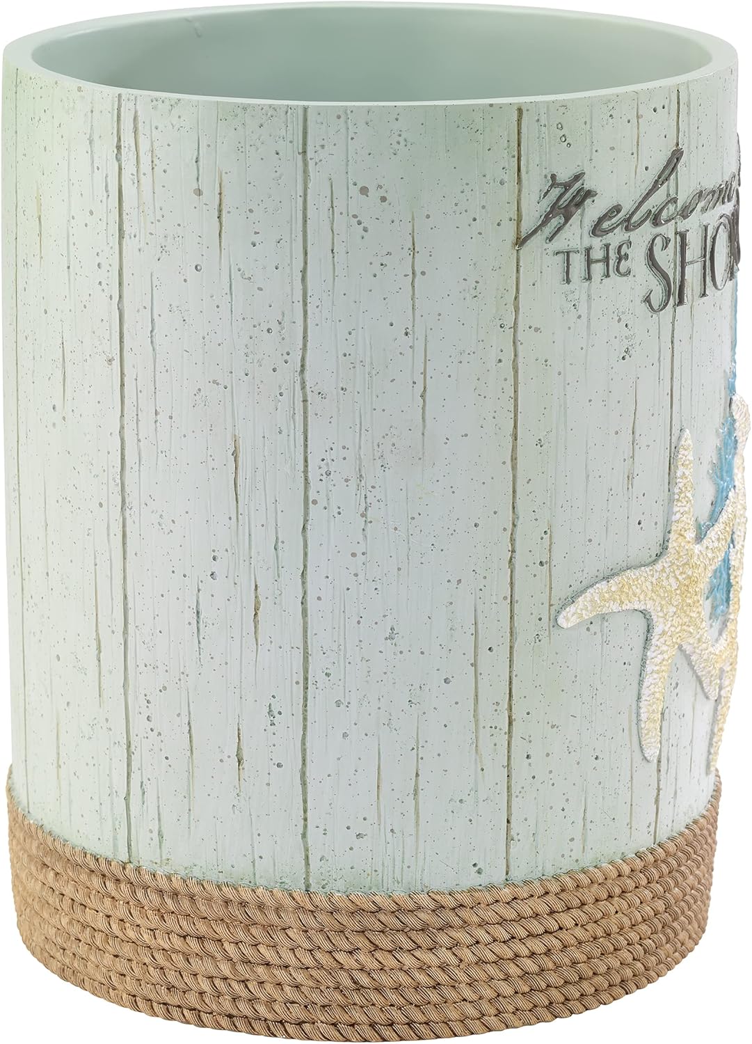 Avanti Linens - Decorative Beachcomber Trash Can