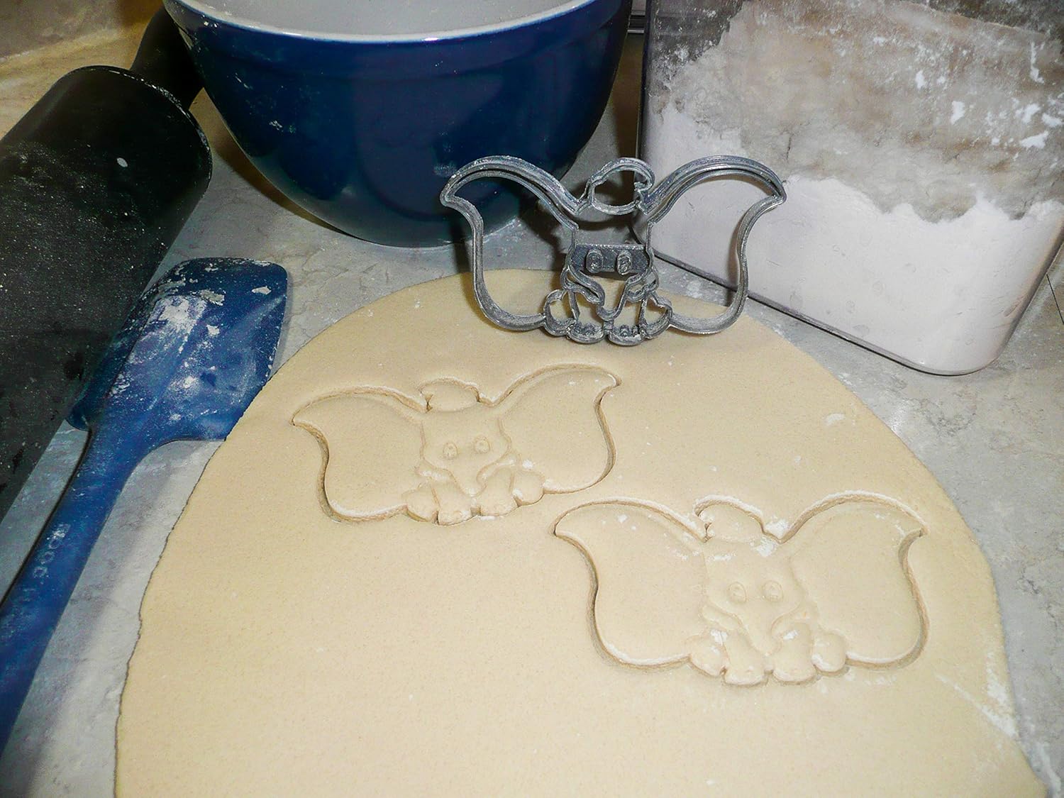 YNGLLC Dumbo Circus Elephant Cookie Cutter Made in USA