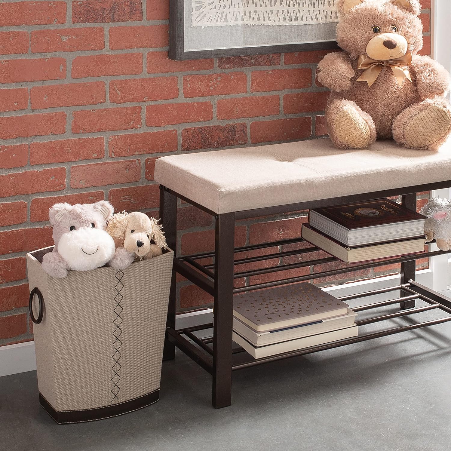 Organize It All Riviere Wastebasket